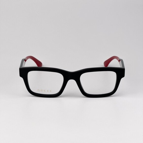 Gucci Eyeglasses – Black/Green Square Frame (GG1865O 001) – New & Authentic - Picture 3 of 11